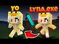 SI NO DUERMES, LYNA.EXE TE PERSIGUE EN MINECRAFT | Serie Anormal