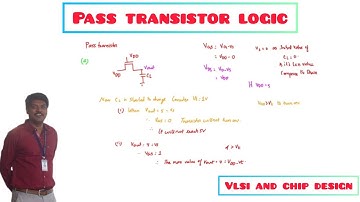 pass transistor logic for nmos and pmos