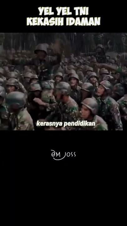 Yel Yel TNI Untuk Kekasih Idaman ❤️❤️🥰🥰 #shorts