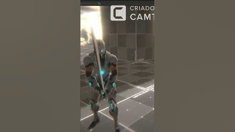 Unity character controller Futuristic Sword move test #1