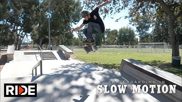 Dave Bachinsky Skateboarding in Slow Motion