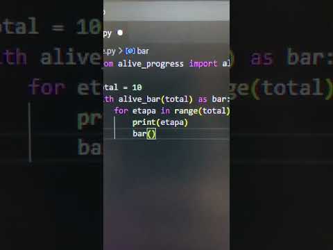 Creando barras de progreso molonas 🤘 en python