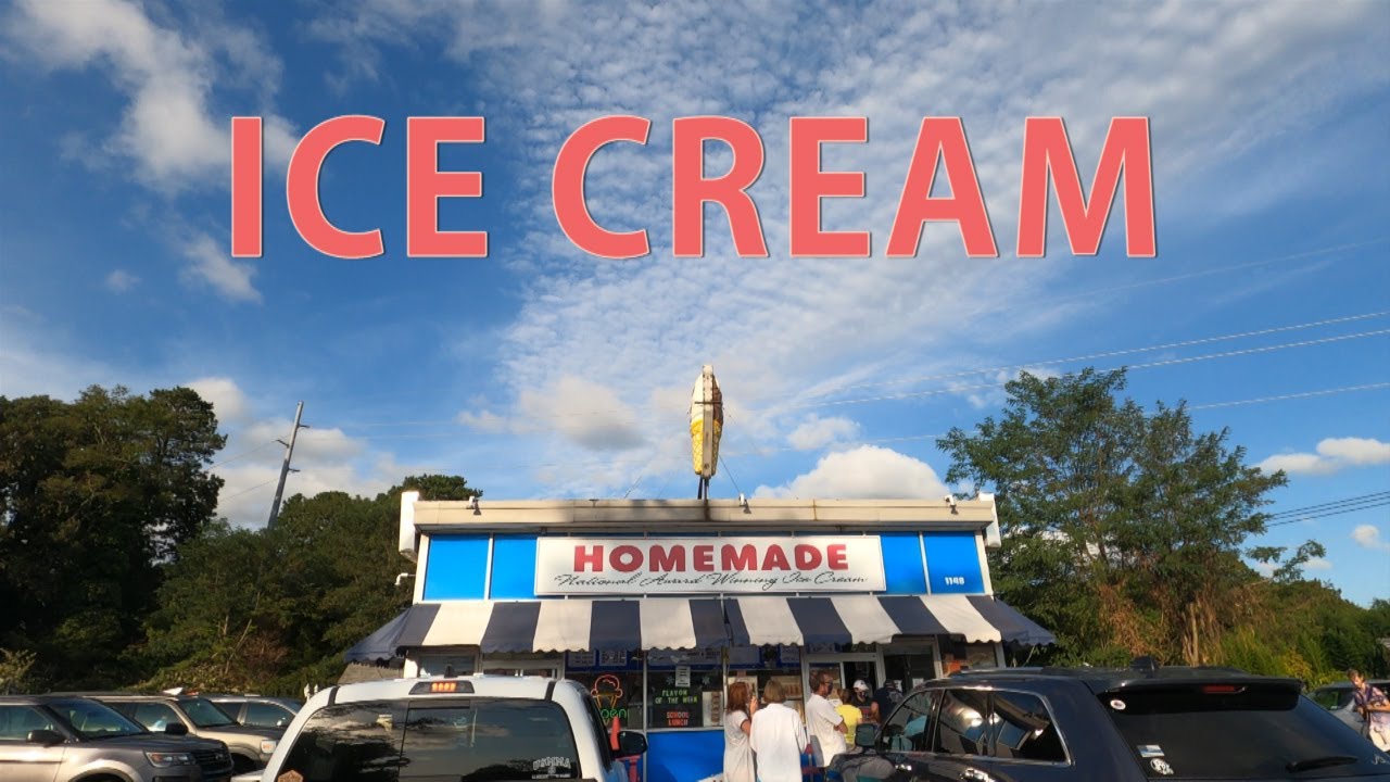 Best Ice Cream shop in long Island NY【4K】 YouTube