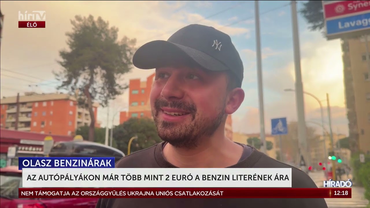 Energiaválság Olaszországban – üres benzinkutak és rekordmagas árak - HírTV