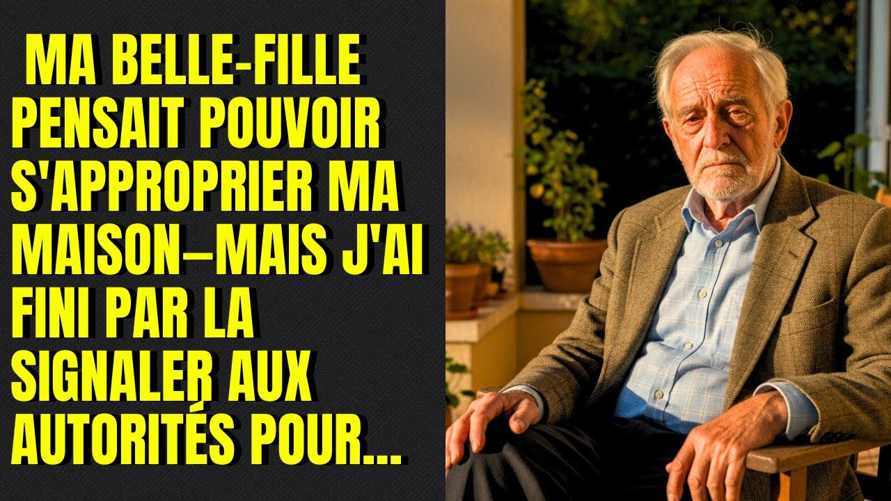 Ma belle-fille pensait pouvoir s'approprier ma maison—mais j'ai fini par la signaler aux autorités..