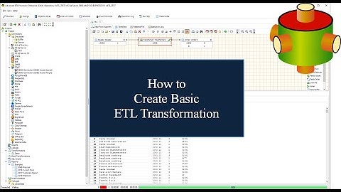 Creating Basic ETL Transformation | Advanced ETL Processor Tutorial 🎥