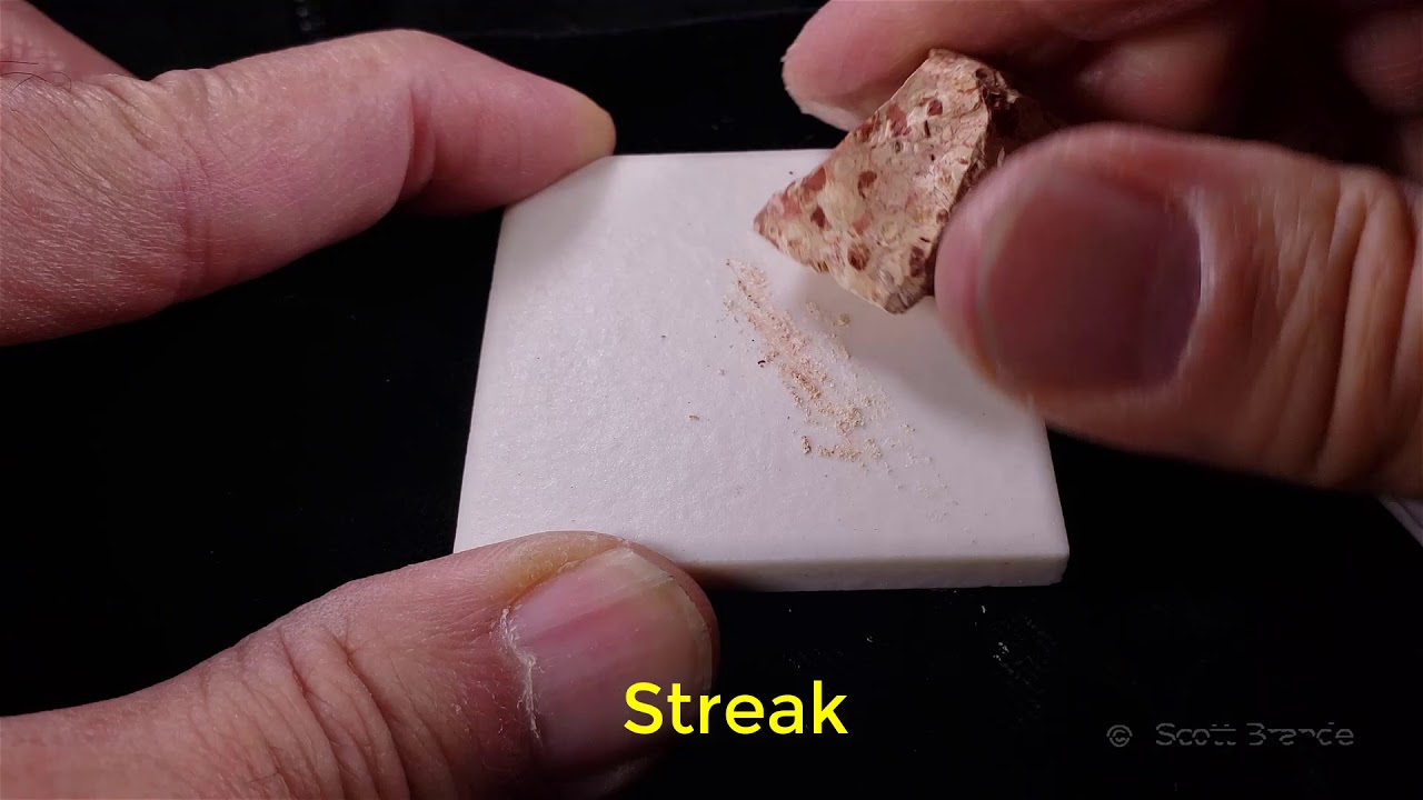 Mineral Streak Test A10 - YouTube
