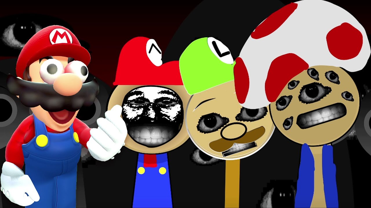 Mario Unlocking Sprunki Secrets Mario Plays: Sprunky Incredibox - YouTube