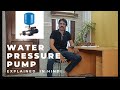 Bathroom Water Pressure Pump. Uses and how to use explained in hindi.