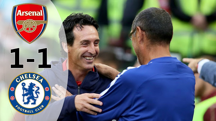 Arsenal vs Chelsea 1-1 (6-5) All Goals & Extended Highlights 2018