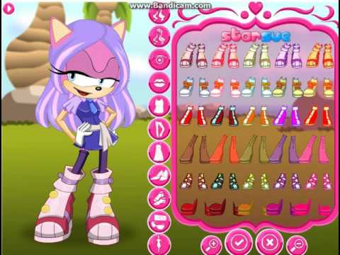 Sonic Boom Amy Rose Dress Up Dekorační online hry - Hryprodivky.cz.