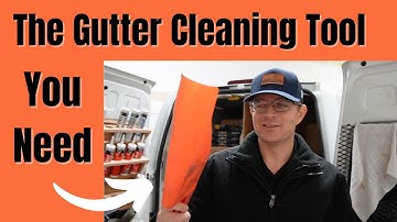 This Tool Really Helps When Cleaning Gutters