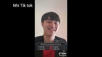 Tik tok Hài giải trí " còn cái nịt " | Nhi Tik tok