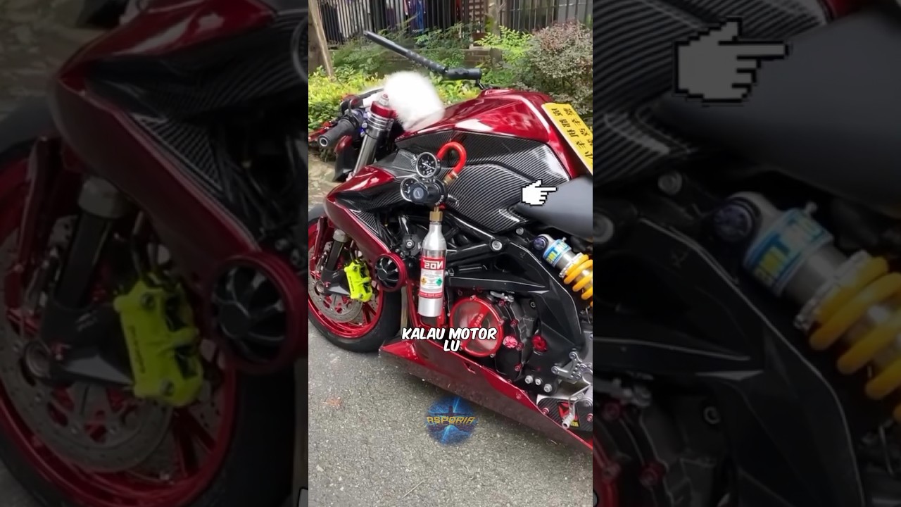 Ngemodif Motor Kayak gini Bisa Bikin Urusan Panjang?