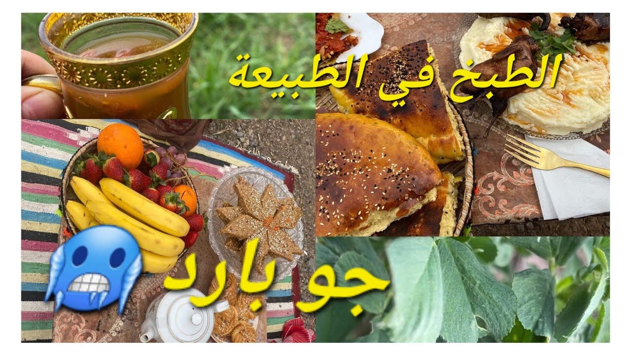 Cooking quail in a cold weather | village life    طبخ طائر السمان في الريف | حياة الريف