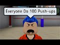 When The FOOTBALL Coach is MAD (roblox brookhaven 🏡rp) meme