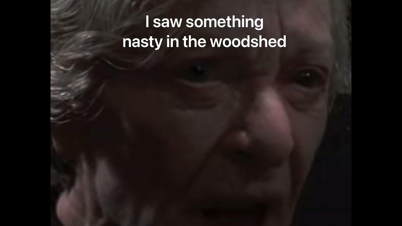 I Saw Something Nasty In The Woodshed I saw something nasty in the woodshed - YouTube