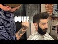 The Quiff haircut tutorial by Russian Barber Andrew Shefer (short pompadour haircut with no fade)