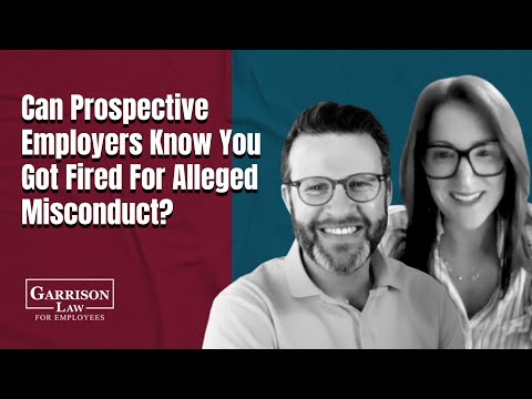 Can Prospective Employers Find Out that I Was Terminated for Alleged Misconduct?