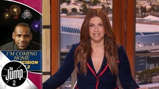 Rachel Nichols: LeBron James' move to Lakers is all about potential | The Jump | ESPN