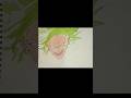 Drawing Broly part 3 #drawing #db #anime