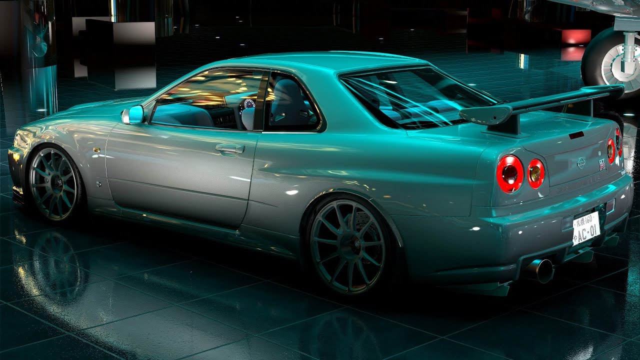 Assetto Corsa Release / Nissan Skyline GTR R34 SP700 - YouTube