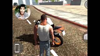 Indian bike me racing car and girfriend #indianbikedriving3d #gaming #viral #video screenshot 5