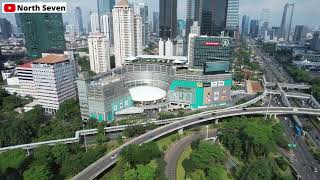 Drone View, Simpang Susun Semanggi, Jakarta Selatan