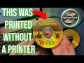Print graphics on cddvd without ink or printer lightscribe  nero