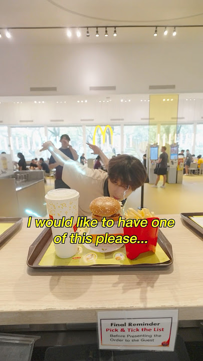McDonald’s but in ANIME?! #anime #food