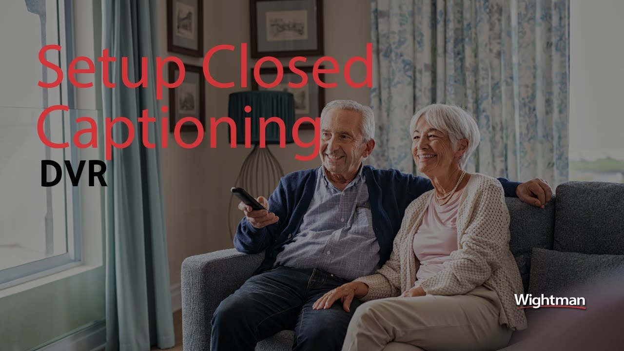 Setup Closed Captioning - YouTube