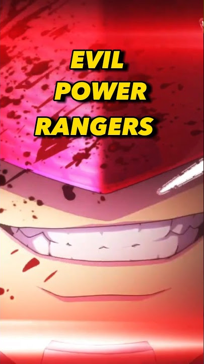 If power rangers was a anime 😘😍❤😊😊