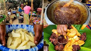L'igname frite ghanéenne surpasse à chaque fois la restauration rapide