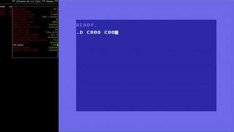 Ultimate 64 1.34 turbo demo with assembly program