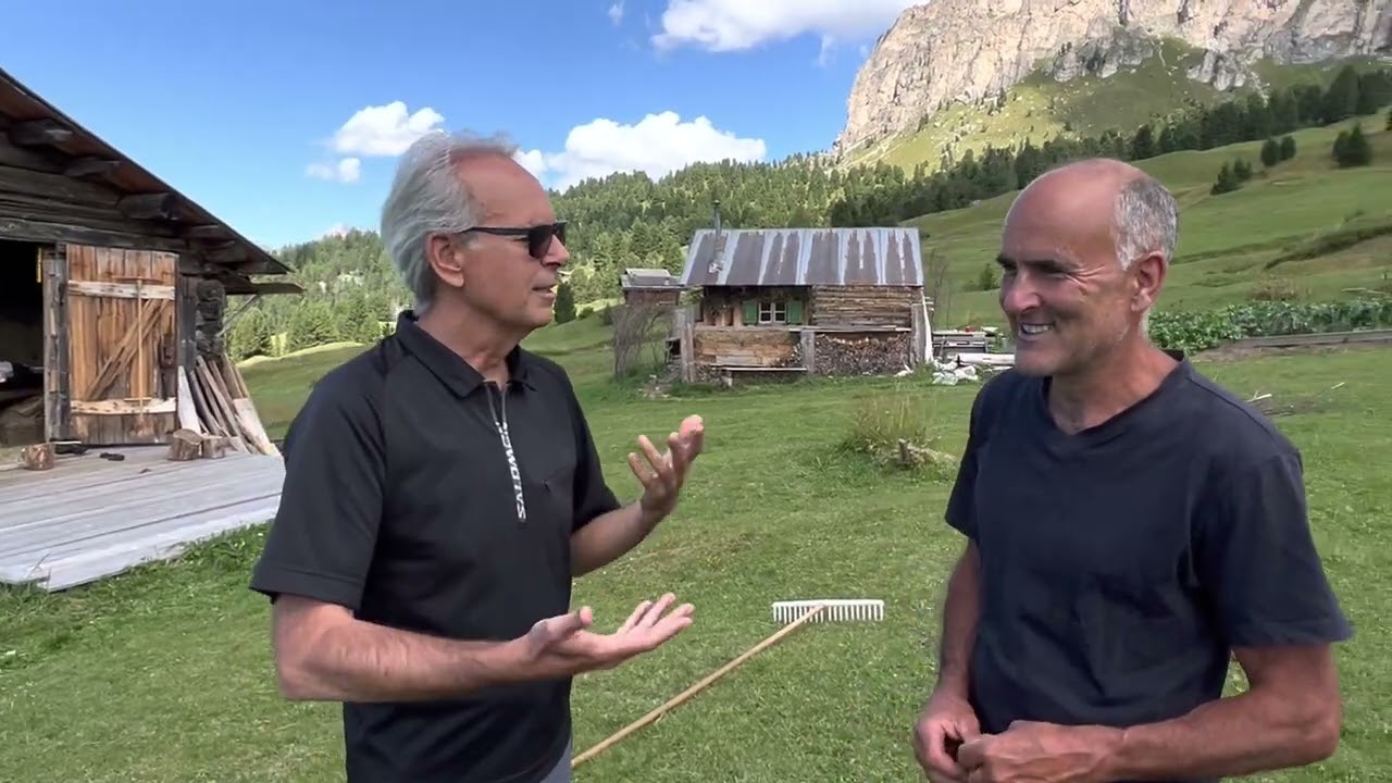 La scelta di Ulrich, vivere in modo naturale sulle Dolomiti