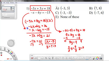 Video Quiz Linear System No Inverse