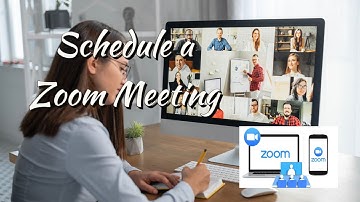 How to Schedule a Zoom meeting | Online Meeting |  Mastering Efficient Collaboration