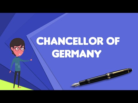 Video: Chancellor is The meaning of the word. Chancellor of Germany