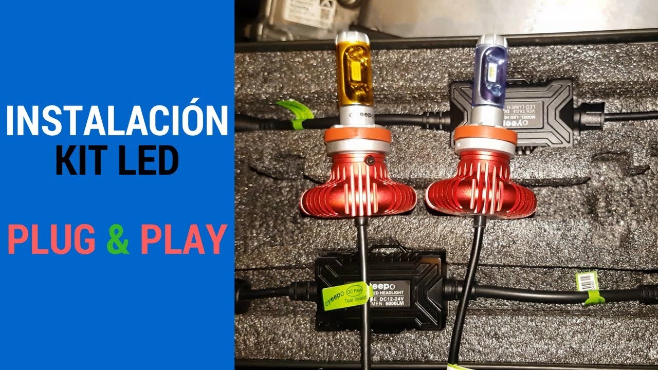 LUCES LED PARA EL AUTOMÓVIL (INSTALACIÓN) YouTube