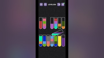 Water sort puzzle   Level 500
