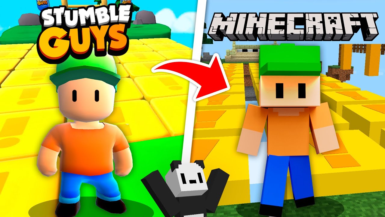 Stumble Guys/Fall Guys no Minecraft [Download] 