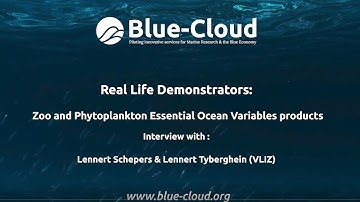 Blue-Cloud Demonstrators: Zoo and Phytoplankton EOV Products