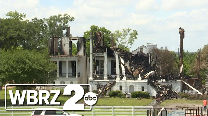 Historic Nottoway Plantation destroyed by fire: largest antebellum mansion in the south a total loss