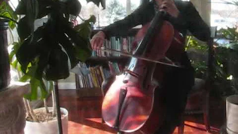 Allemande from Cello Suite No 1 by Bach, Anna Leav...