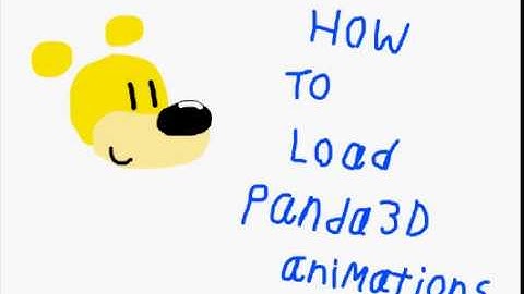 Toontown Panda3d Tutorial: How to load .Bam animations!