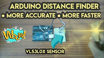Arduino Distance Finder|| VL53L0X Sensor Arduino|| DIY Distance Finder