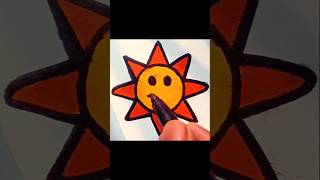 Drawing Mr.Sun Sprunki in 40 Sec