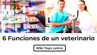 6 Funciones de un Veterinario.