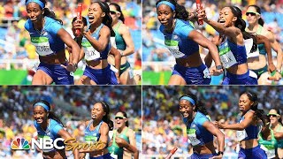 How Allyson Felix and Team USA won gold after dropping the baton | NBC Sports