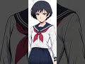How my character Misuzu used to look and how she looks now(quick transition)